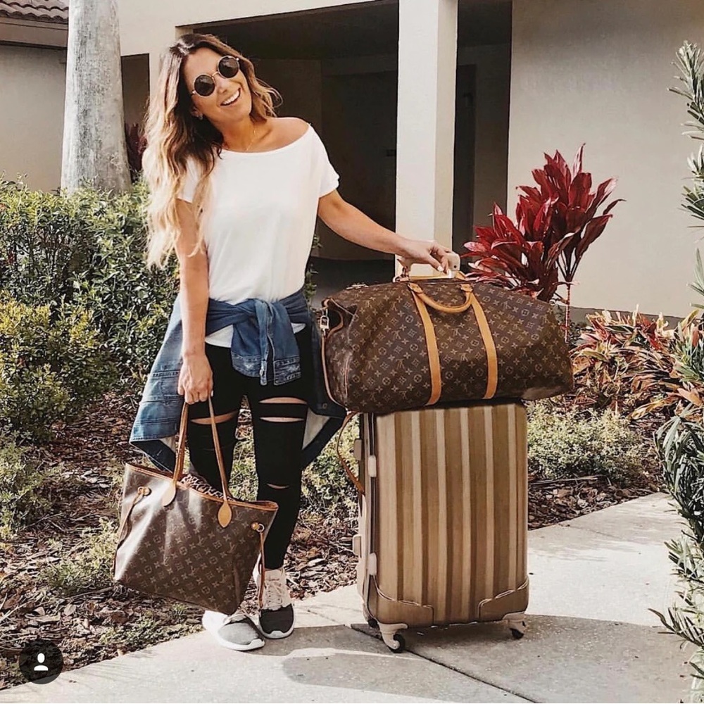 LOUIS VUITTON KEEPALL BANDOULIERE 60 - Picture 12 of 17